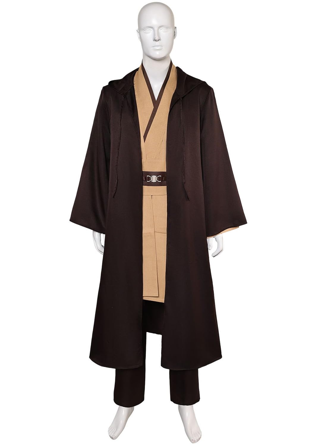 Laku Tunic Costume Men's Tunic Hooded Robe Full Set Halloween Cosplay Costume Cloak Set