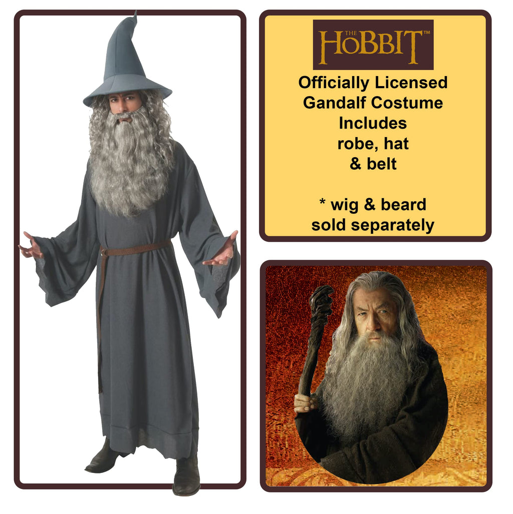 Rubies Lord Of The Rings: Gandalf Costume for Adults, Men's Standard
